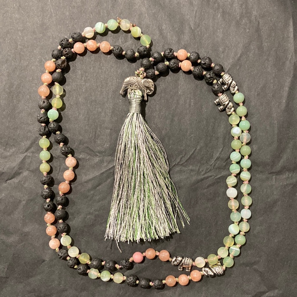 Hand knotted mala